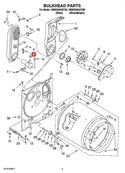 Whirlpool Dryer Thermal Cut - Offs W11050897 (OEM) Dryer Whirlpool