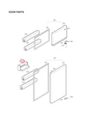 LG Refrigerator & Freezer Door Bins AAP73711401 (OEM) Refrigerator & Freezer LG