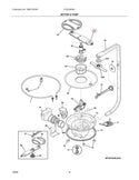 Frigidaire Dishwasher Spray Arms 5304517981 (OEM) Dishwasher Frigidaire