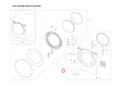 Samsung Dryer Doors DC97-21425F (OEM) Dryer Samsung
