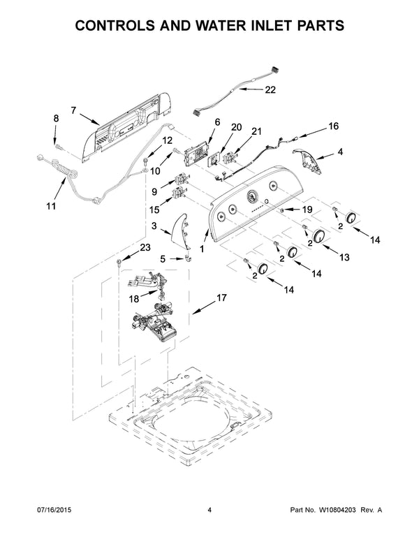 Whirlpool Washer Control Boards W11124765 (OEM) Washer Whirlpool