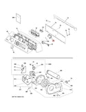 GE Dryer Brackets WE01X33125 (OEM) Dryer GE