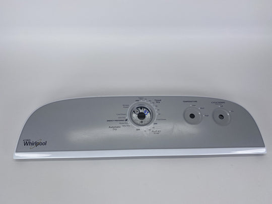 Whirlpool Dryer Backsplashes / Consoles / Control Panels W10860906 (OEM)