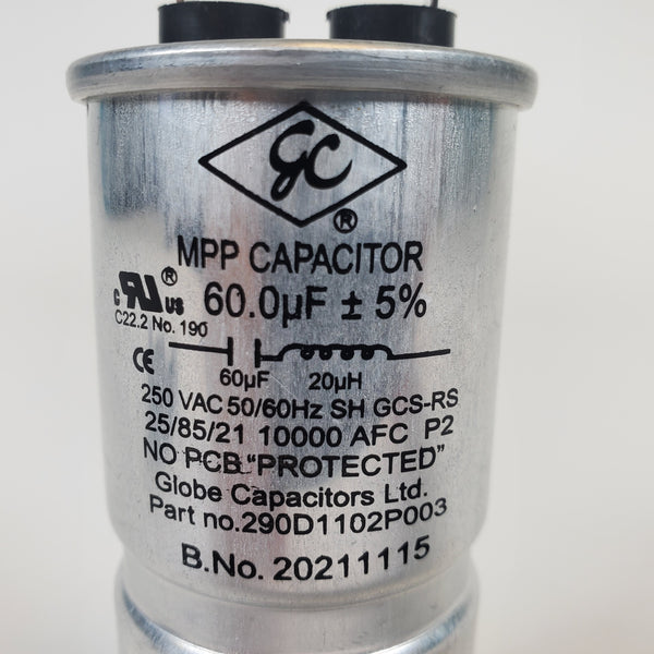 WH12X27614 Capacitor & bracket GE Washer Capacitors Appliance replacement part Washer GE   