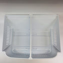 wr21x10249 Bottom freezer basket GE Refrigerator & Freezer Freezer Bins Appliance replacement part Refrigerator & Freezer GE   