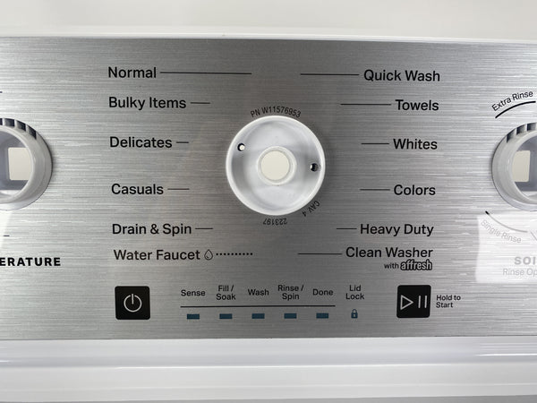 Maytag Washer Backsplashes / Consoles / Control Panels W11576953 (OEM) Washer Maytag