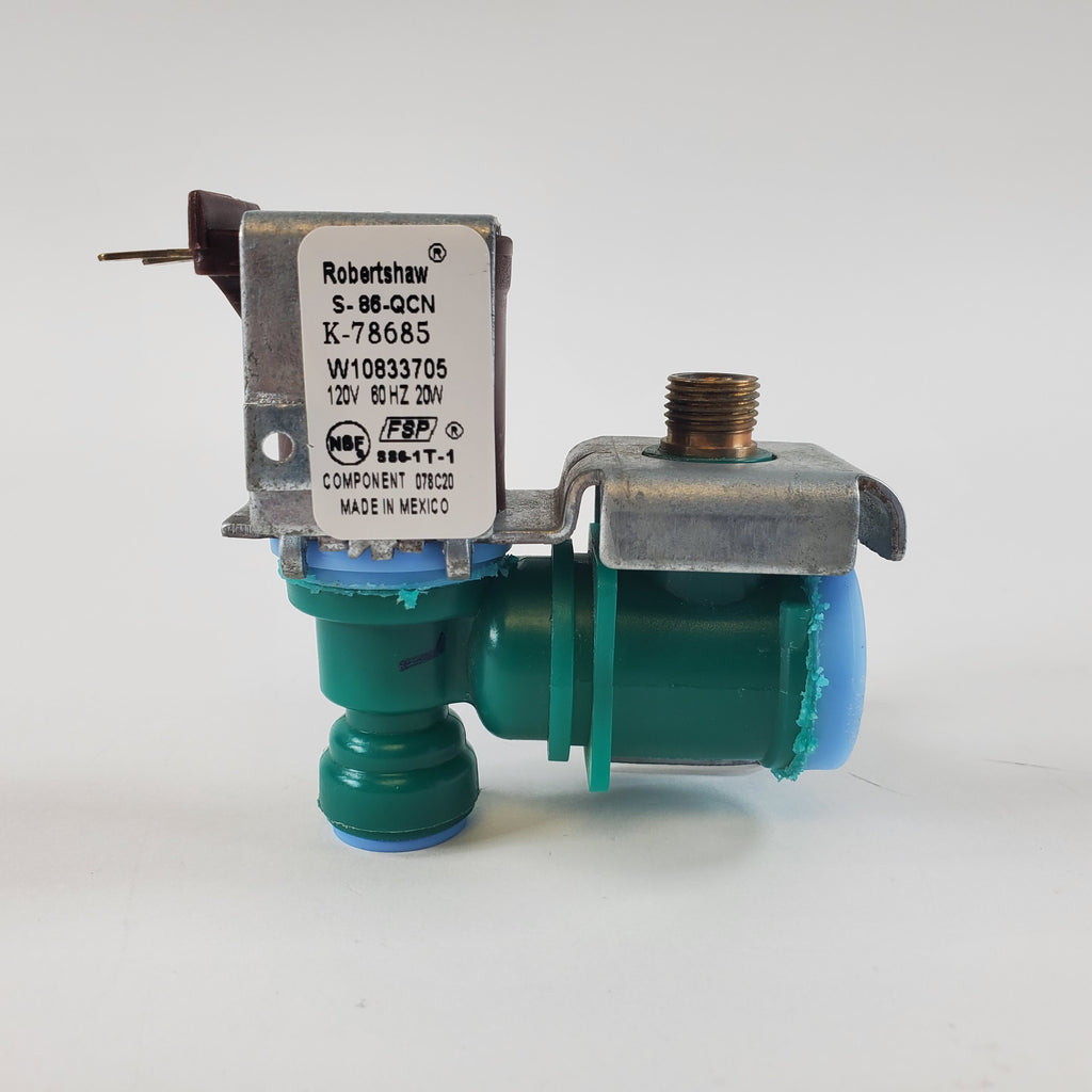Water inlet valve Refrigerator & Freezer Water Inlet Valves W10865826 Whirlpool (OEM) Refrigerator & Freezer Whirlpool