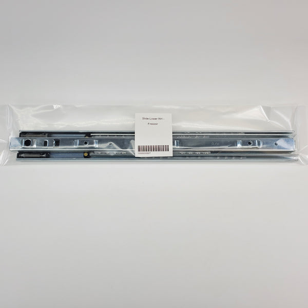 Lower slide (right) Refrigerator & Freezer Rails WR72X10427 GE (OEM) Refrigerator & Freezer GE