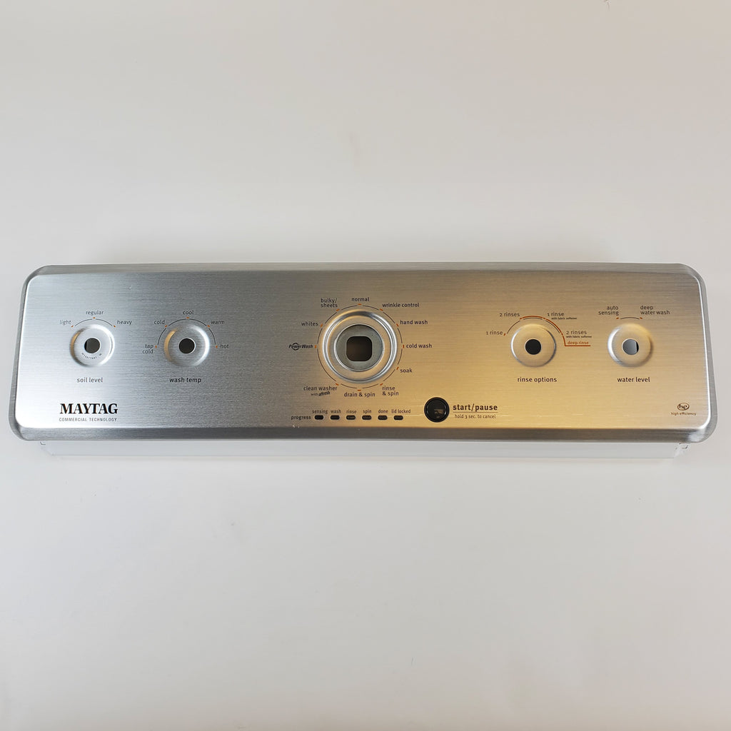 Maytag Washer Backsplashes / Consoles / Control Panels W10909736 (OEM) Washer Maytag