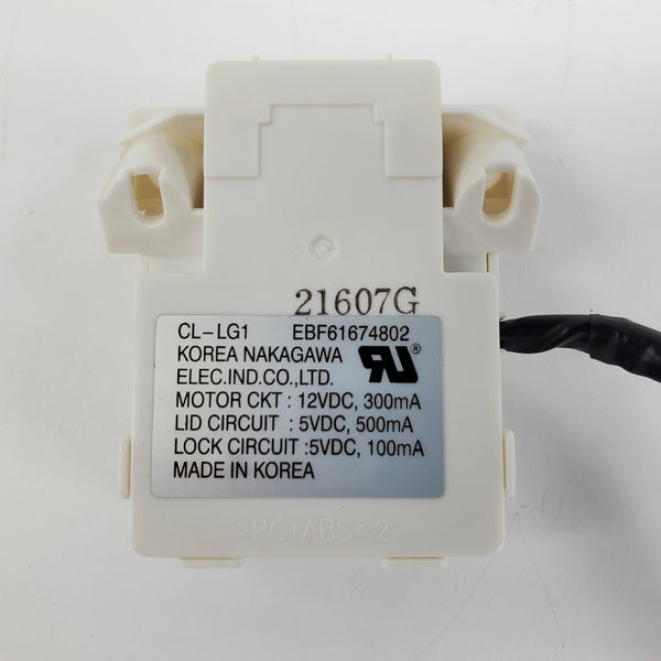 LG Washer Switch Assembly EBF61674804 Door Locks Washer LG   