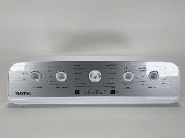 Maytag Washer Backsplashes / Consoles / Control Panels W11576953 (OEM) Washer Maytag