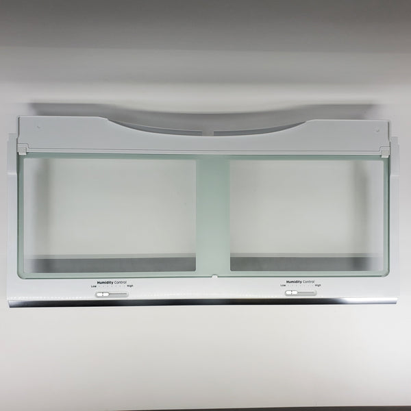 DA97-15360A Crisper drawer cover assembly Samsung Refrigerator & Freezer Shelves Appliance replacement part Refrigerator & Freezer Samsung   