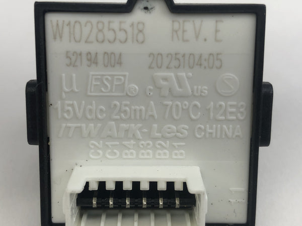 Whirlpool Washer Temperature Selectors / Temperature Switches WPW10285518 (OEM) Washer Whirlpool