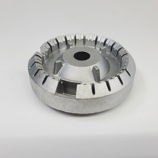 Whirlpool Range Burner Head Rear LH W11435657 Burner Assemblies / Burner Heads Range Whirlpool   