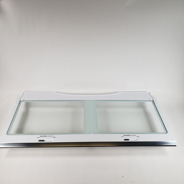 DA97-15360A Crisper drawer cover assembly Samsung Refrigerator & Freezer Shelves Appliance replacement part Refrigerator & Freezer Samsung   