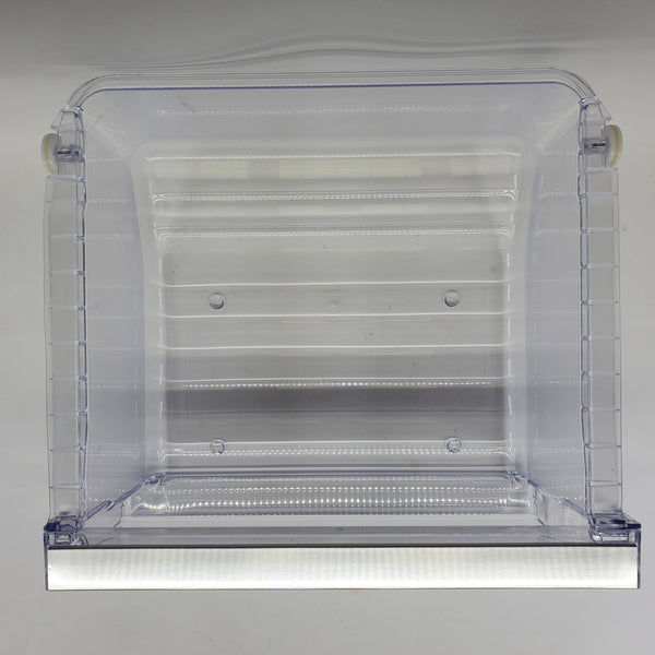 Vegetable drawer (left) Refrigerator & Freezer Drawers / Crisper Drawers DA97-13842C Samsung (OEM) Refrigerator & Freezer Samsung
